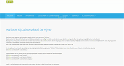 Desktop Screenshot of daltonschooldevijver.nl