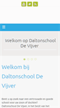 Mobile Screenshot of daltonschooldevijver.nl