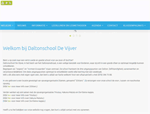 Tablet Screenshot of daltonschooldevijver.nl